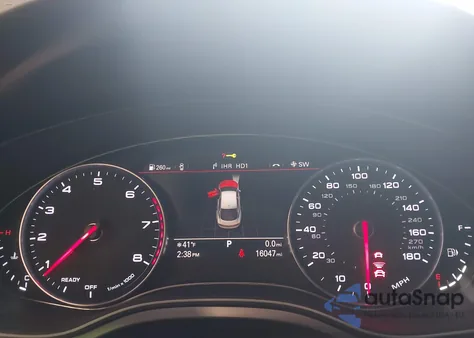 2016 Audi A7 3.0T Premium Plus z USA, uszkodzony, nr VIN WAU2GAFC8GN075504